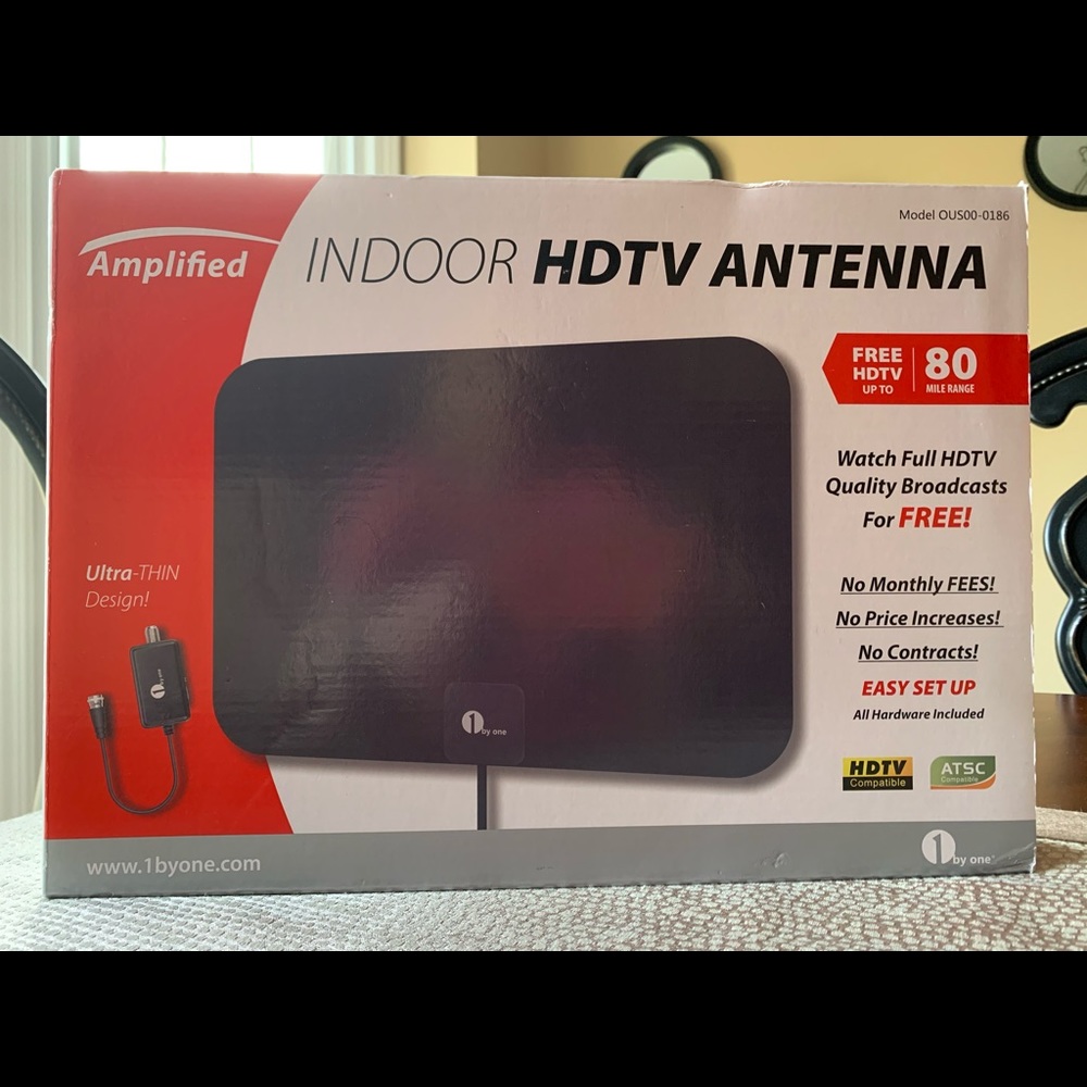 Amplifies HDTV Indoor Antenna